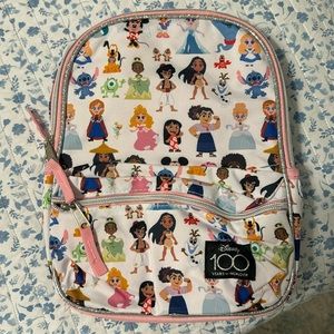 Disney mini backpack Pink princesses NWT